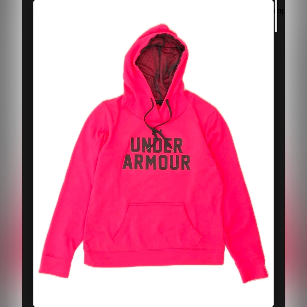 Under Armour Neon Pink Pullover - Picture 10 of 10